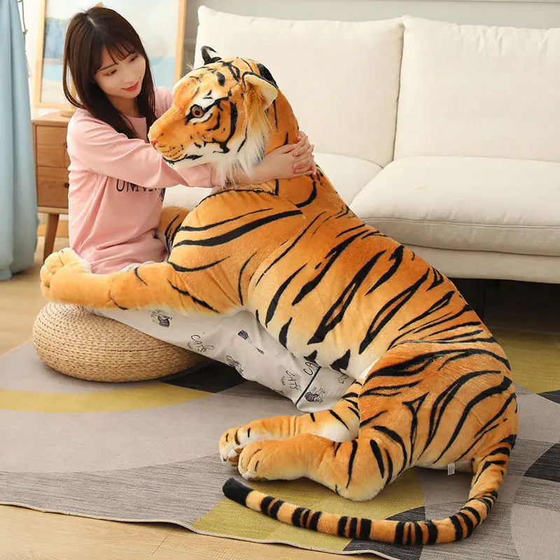 Búp Bê Đồ Chơi Nhồi Bông Hình Hổ Lớn, Mô Phỏng, Ragdoll, Linh Vật Năm Con Hổ, Con Hổ Bắc Kinh, Con Hổ Siberia, Gối Búp Bê, Phát Hành Năm 2024 0