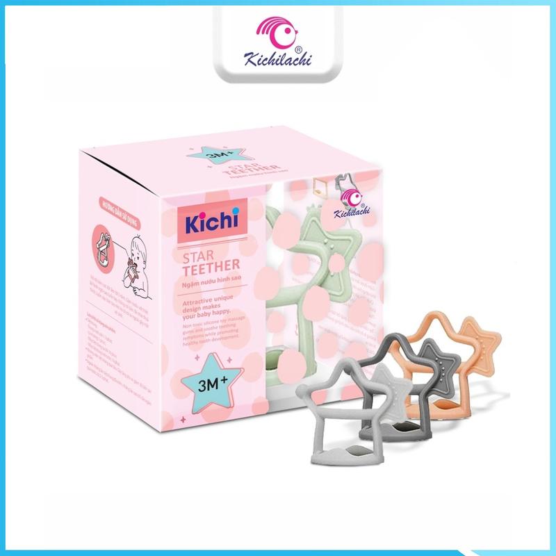 Gặm nướu đeo tay silicon KiChi Mẫu Mới Cho Bé