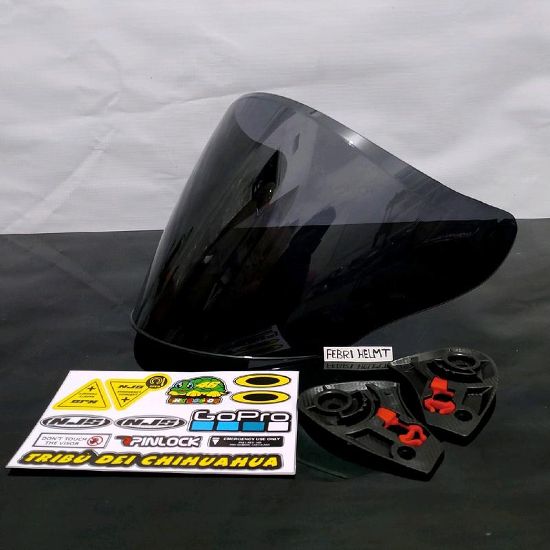 Kaca Visor Njs Kronoz Pnp Free stiker 7