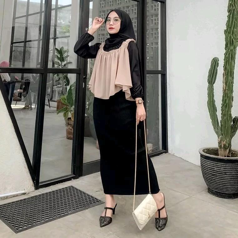 Rok Span Plisket Lidi / Rok Span Plisket/ Rok span 6