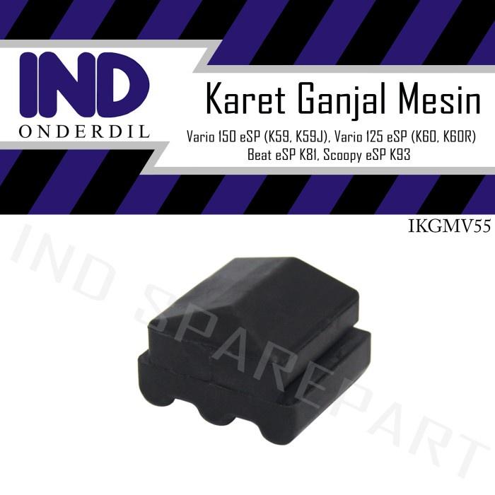 Gambar IND Onderdil Karet Peredam-Ganjal Mesin-Rubber Link Stopper Beat Street-FI-F1 eSP K81/Scoopy New-LED - Sesuai dengan gambar, Standar dari IND Onderdil Kota Bandung Tokopedia