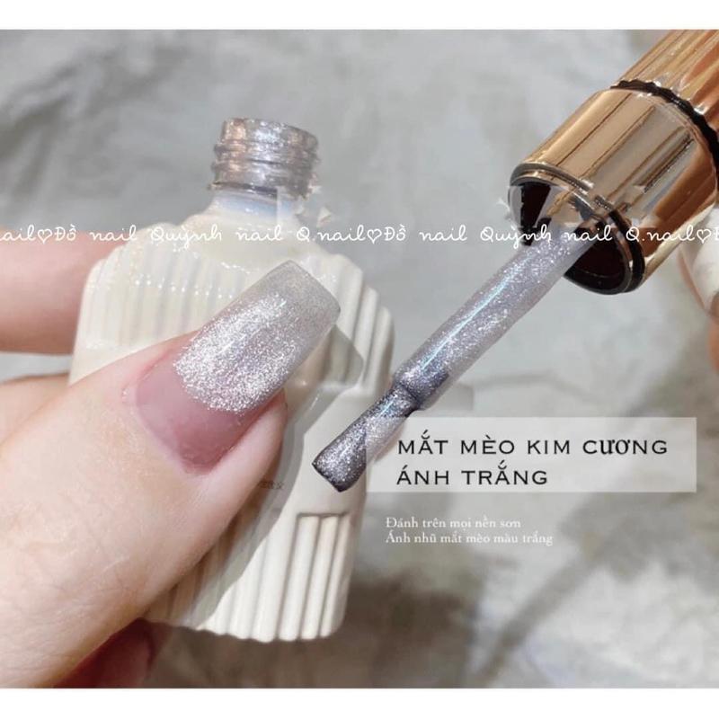 Product Introduction of Sơn gel mắt mèo kim cương ánh trắng cao cấp Nữ 3
