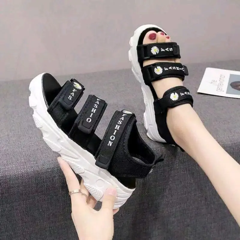 sendal fashion wanita modern Sandal Kasual