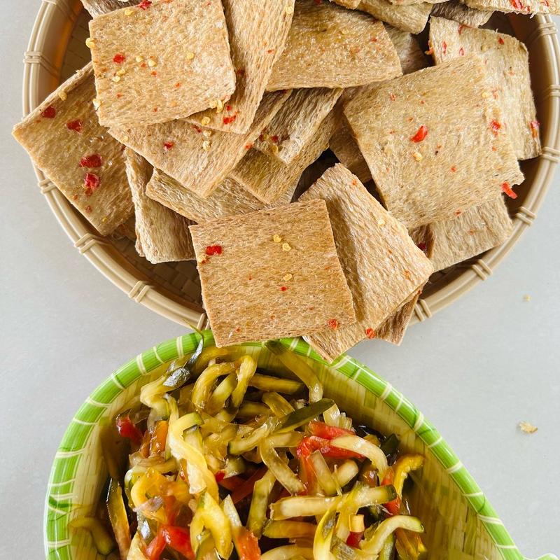 Combo 2 món sườn non chay 250gram - Dưa mắm 500gram Food 1