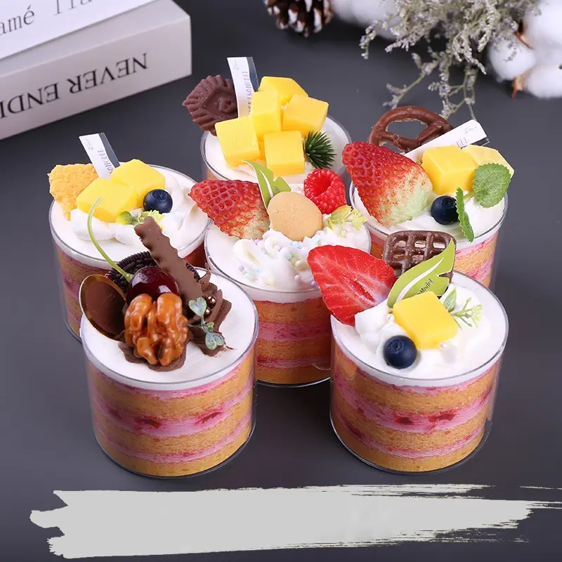 1 Cốc LC 2016 200ml Đựng Bánh Kem Moussu, Tiramisu, Kem tươi 2