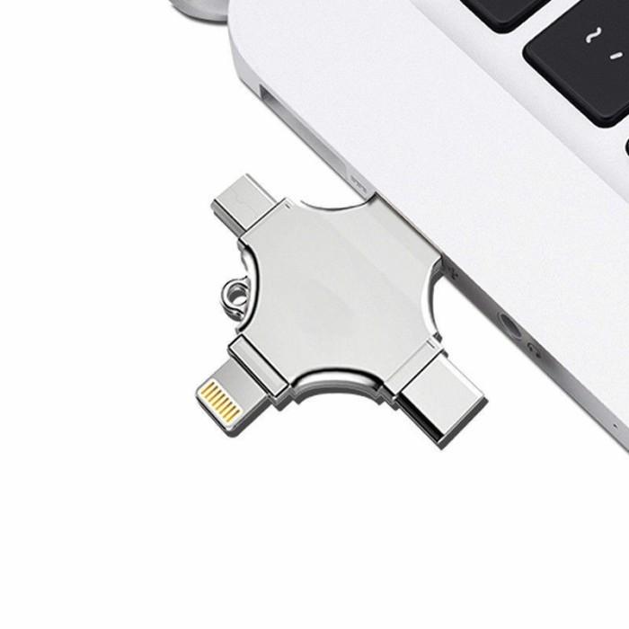 FLASHDISK USB OTG ANDROID IPHONE 2tb FLASH DISK OTG TYPE C IOS 4in1 - 32gb real 0