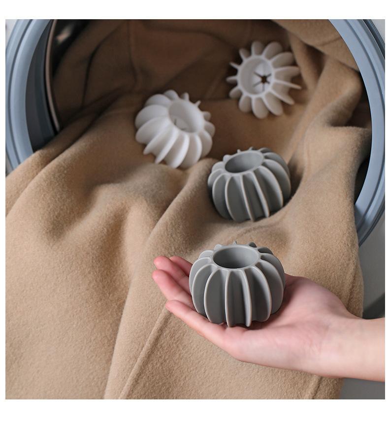 Product Introduction of Roller Pulsator Washing Machine Anti-Winding Laundry Ball Magic Decontamination Cleaning Wash Ball 4