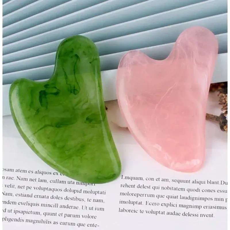 Pinggan Mengikis Resin, Berbentuk Hati, Kristal Merah Jambu, - TikTok ...