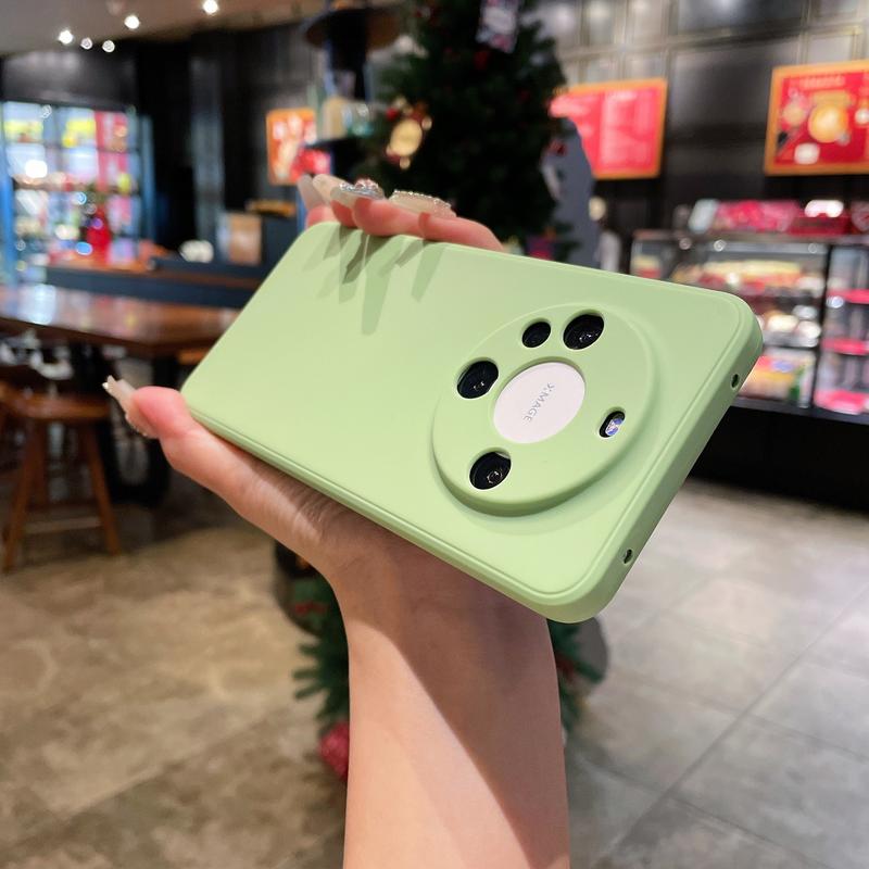Product Introduction of Suitable for Mate60 Fine Hole Frosted TPU Straight Nova12 Protective Case Huawei Pura70 Silicone Phone Case Cellphone Protector Protection Smartphone 18
