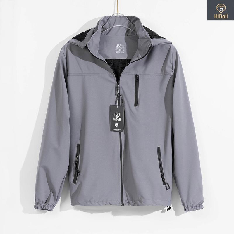 [40-85kg] Áo Khoác Gió Nam nữ  3 KHÓA , 2 Lớp Lót Lưới , Áo Khoác Vải Gió Tráng Bạc Chống Nước Chống Gió  Cản bụi ,mặc đi phượt đi chơi áo  3 sọc aokhoac nam