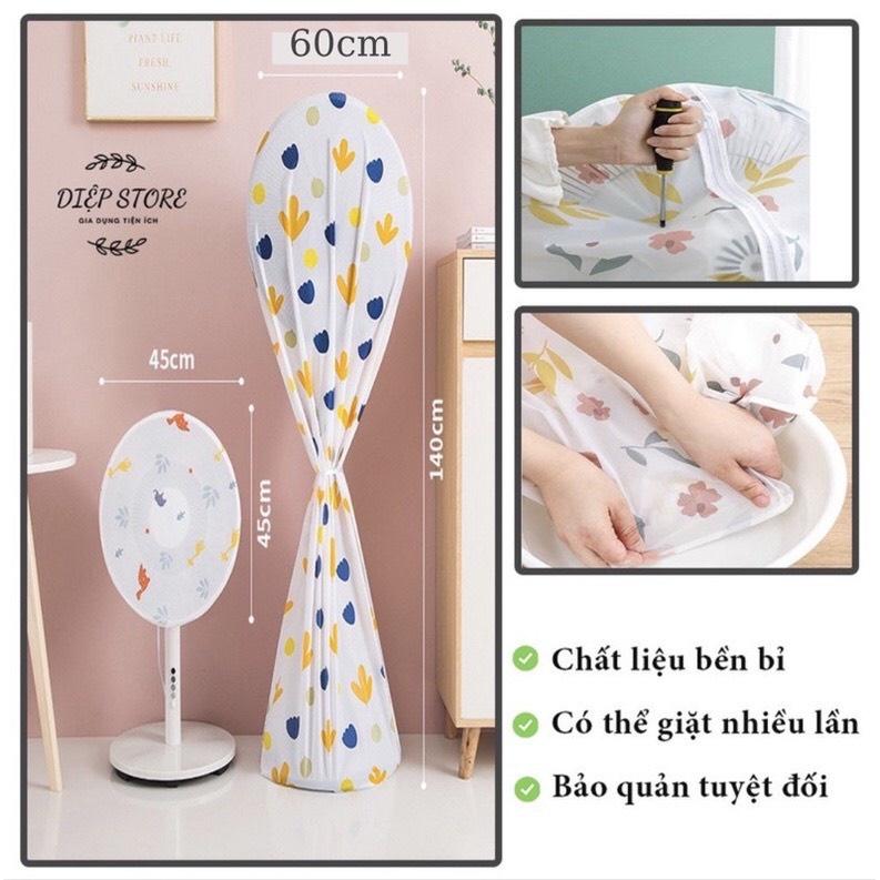 Túi bọc quạt cây chống bụi, bọc quạt toàn thân, Túi đựng quạt 5