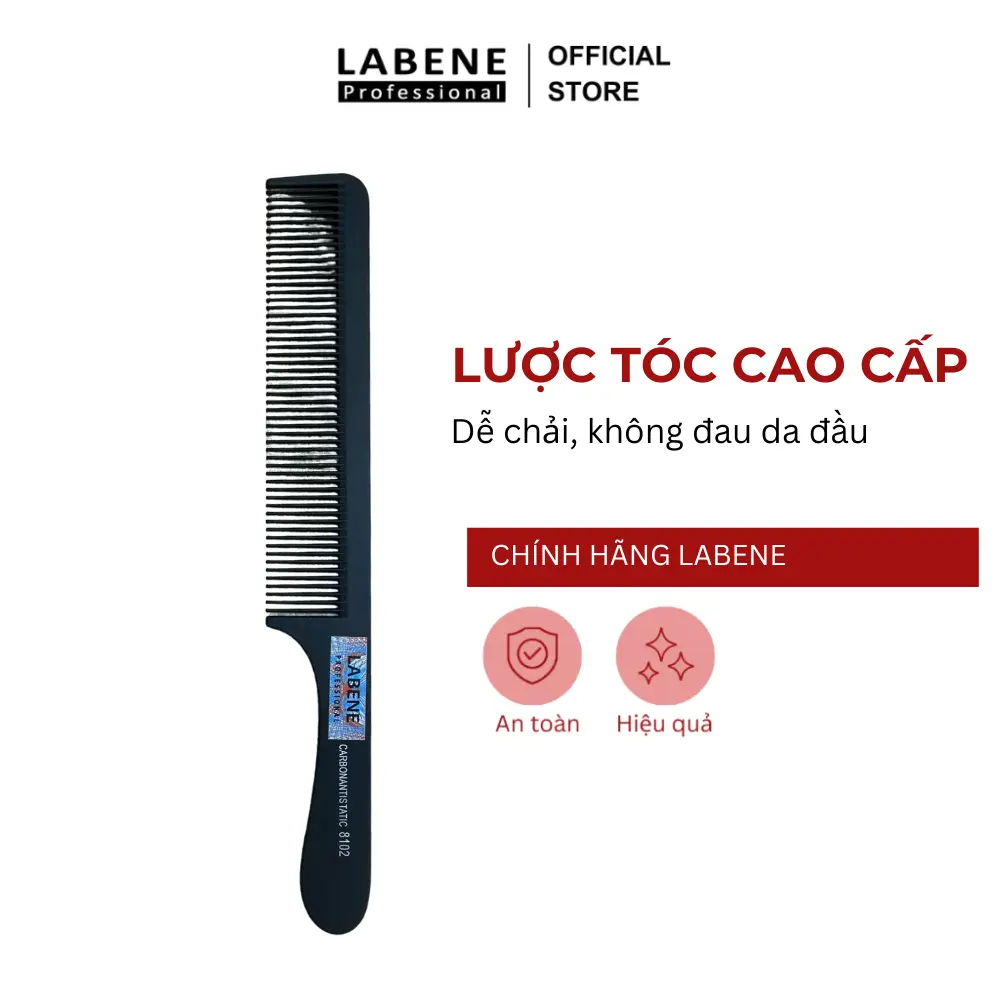 Lược chải tóc cao cấp Labene dễ chải, êm ái không đau da đầu