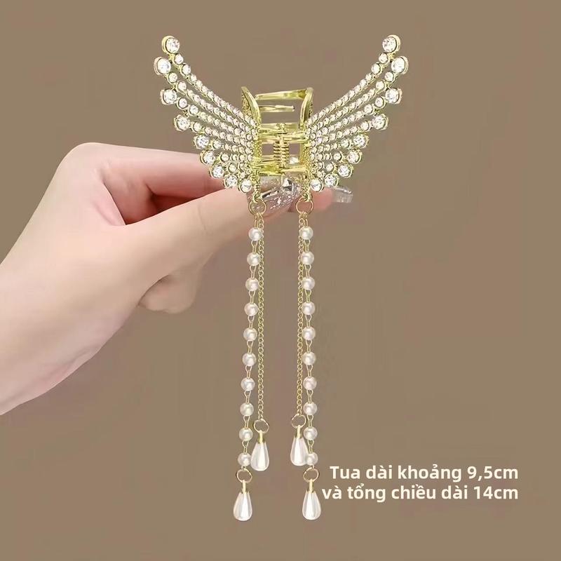 Kẹp Tóc Hình Bướm, Phong Cách Hàn Quốc, Thiết Kế Thanh Lịch, Thích Hợp Cho Bé Gái Women 7