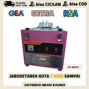 MESIN PEMBUAT GULALI GETRA TIPE ET-MF01 / Mesin gulali listrik