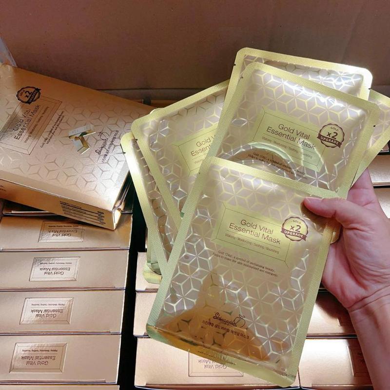 Mặt nạ vàng 24k HQuốc - Gol-d Vi-tal Essential mask 2
