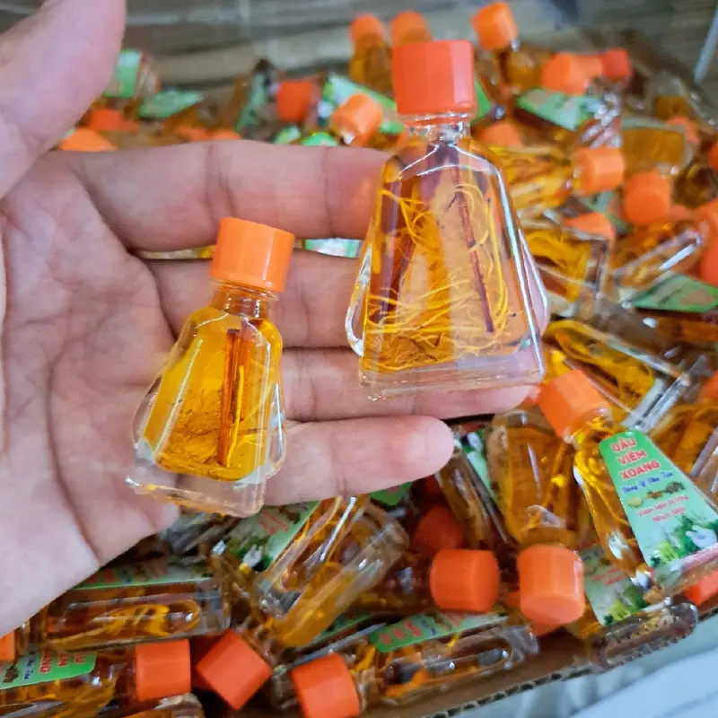 10 TẶNG 1 Combo DẦU VIÊM XOANG 10 CHAI 7ml rễ  hỗ trợ nhức mõi ngủ ngon chai to nóng thơm(tem xanh lá) 8