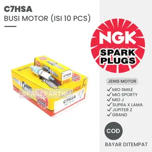 C7HSA ( 10 PCS ) BUSI MIO SPORTY / MIO KARBU / MIO SMILE / MIO J / SUPRA X LAMA / JUPITER Z / GRAND / SMASH / VEGA / SHOGUN / F1ZR / FINO / REVO / SUPRA FIT / MIO SOUL / BUSI MOTOR / BUSI SEMUA MOTOR