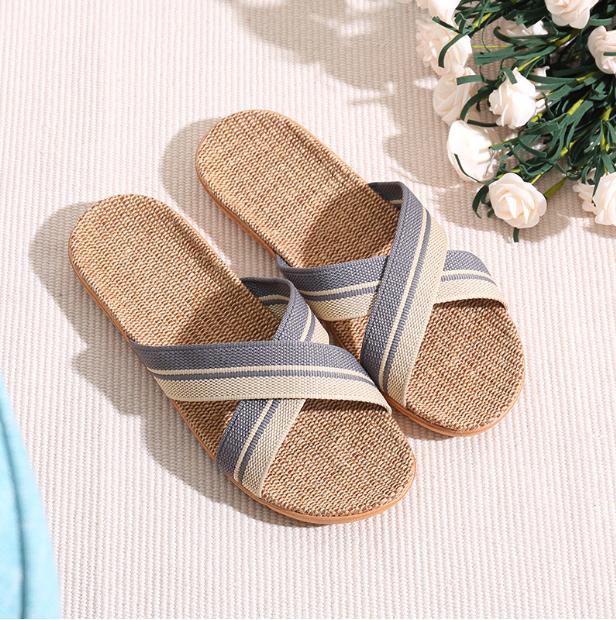 Product Introduction of [Có sẵn đủ size] Dép cói quai chéo cho NAM, mang nhà, đi làm, đi biển, dạo phố 39