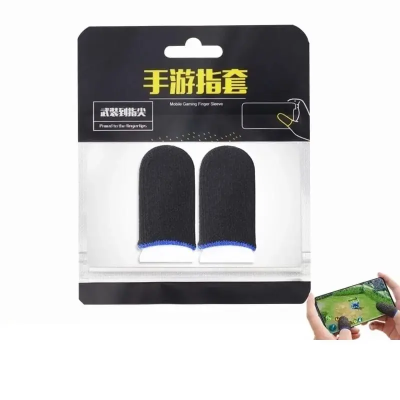 Netherworlds| TERMURAH!!! 2 Pcs Anti-Slip gaming Finger Sarung Tangan Anti Keringat 2