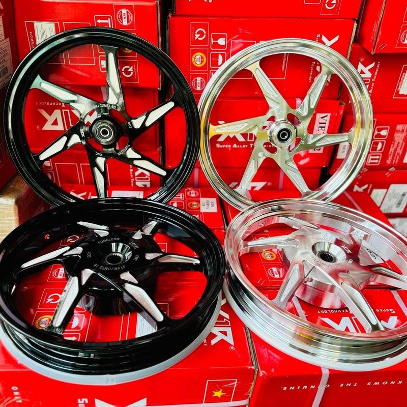 Mâm CNC 6 Cây X1R Crom Gắn Vario/ Click/ Ariblade / Vision