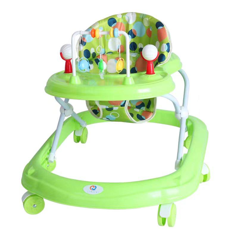  Xe tròn tập đi   kiểu chữ U giúp  định hướng dễ đi   loại 6 bánh xe và không có cáng  như hình  Kem Xe Tập Đi xetậpđi chữnhật xe  gà xe xe  đẩy xe  tập 