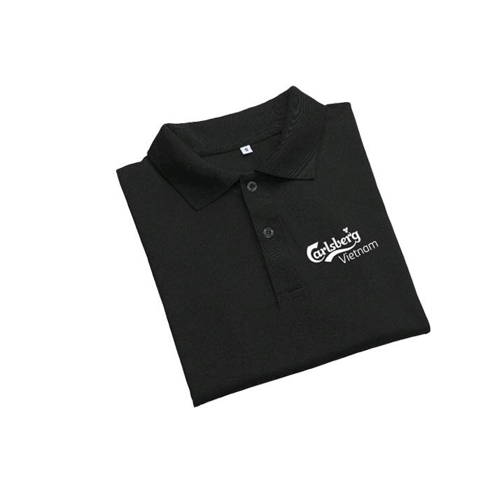  Áo đồng phục Carlsberg hàng dày dặn - đồng phục hàng thái Nam Menswear Polo Cộc Tay Shirt Ngắn Tay Có Cổ 