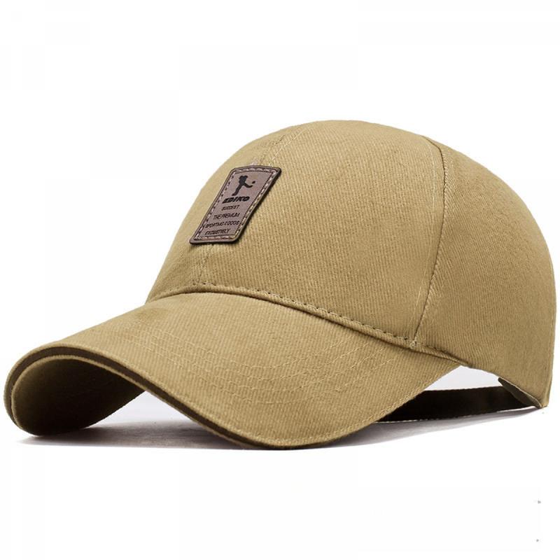 Mũ Bóng Chày Nam, Phong Cách Hàn Quốc Mới, Mũ Lưỡi Trai Logo Giữa, Unisex, Thích Hợp Cho Mùa Xuân Và Mùa Thu, Mũ Chống Nắng Giải Trí Ngoài Trời. Hat Nón 8