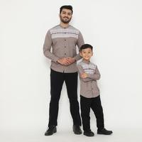 Gambar Dancus Baju Muslim Pria Baju Koko Motif Bordir Lengan Panjang Warna Coklat OLRM325 - L dari Dancus Kota Administrasi Jakarta Barat 5 Tokopedia