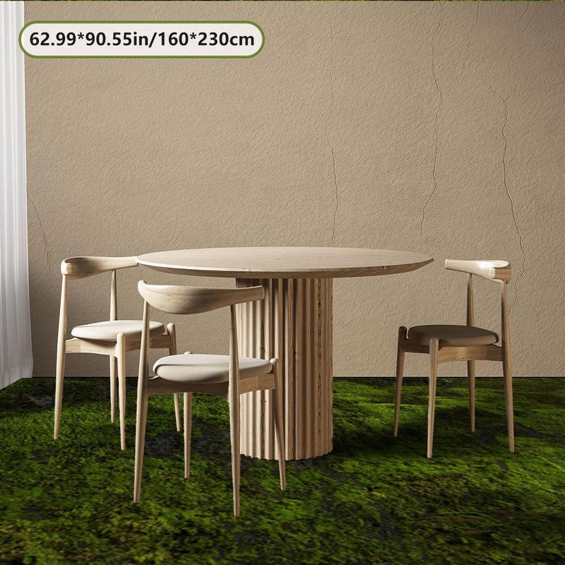 Moss Pattern Floor Mat, 1 Count Non-slip Washable Floor Carpet, Decorative Area Rug for Home Living Room Bedroom Hotel Dormitory 4