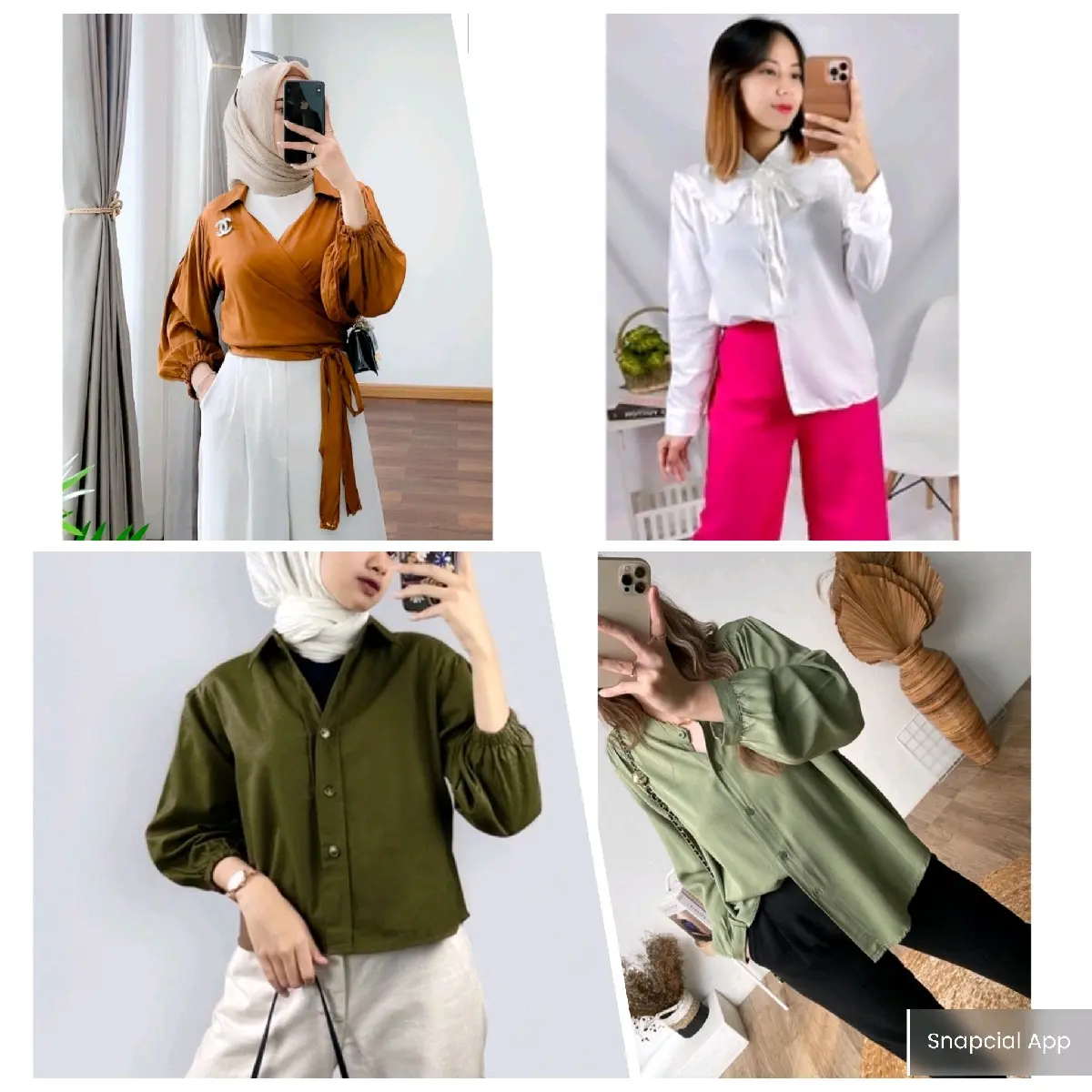 HARGA GROSIR !!! 100 RIBU DAPAT 4 BAJU QIYARA SERIES