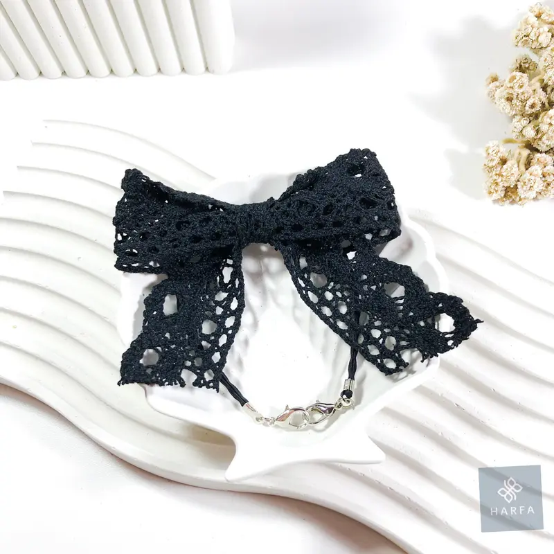 KONEKTOR MASKER PITA RENDA MUTIARA TALI MASKER SAMBUNGAN MASKER PENGAIT MASKER CONNECTOR MASKER PITA 4