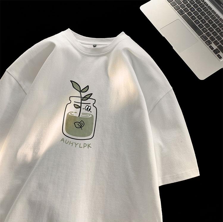 Áo Phông Form Rộng AUHYLPK Áo Thun Tay Lỡ Nam Nữ Unisex chất liệu cotton thoáng mát