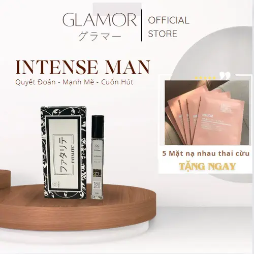 [MUA 1 TẶNG 5] Nước Hoa Nhật Bản GLAMOR mùi hương bạc hà, cuốn, phóng khoáng cho Nam chai chiết 10ml Phù hợp đi học, đi chơi, đi làm. Nước Hoa Xu Hướng 2024