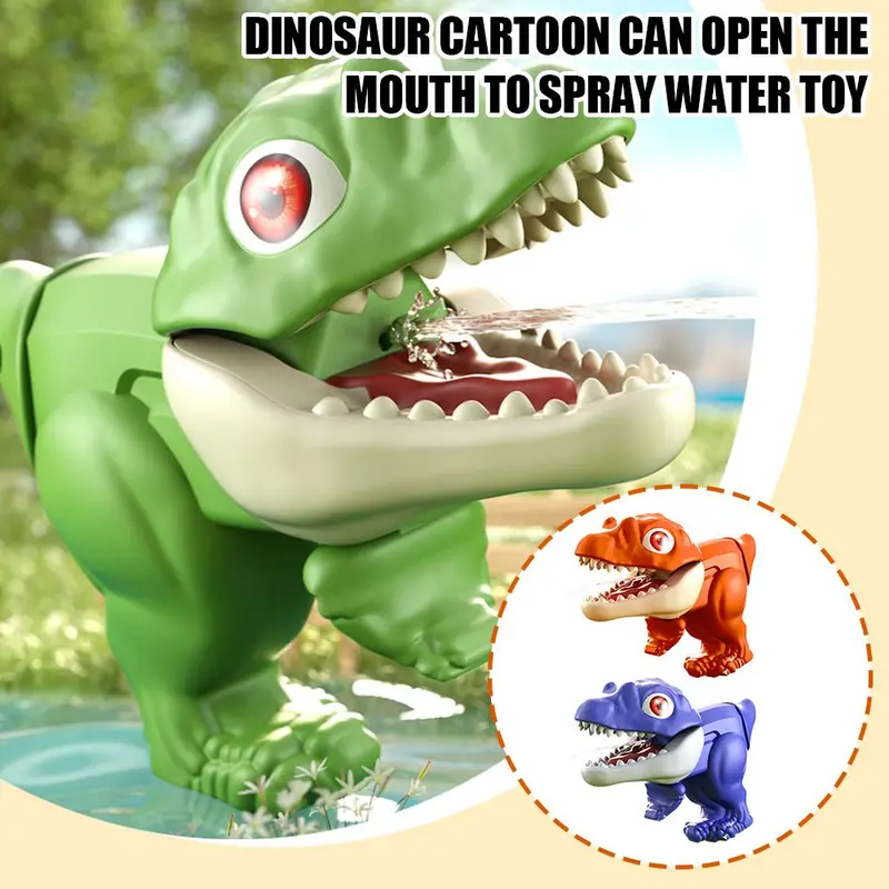 Đồ Chơi Chơi Nước Hình Khủng Long, Lễ Hội Songkran, Thiết Kế Động Vật Hoạt Hình, Dành Cho Trẻ Em, Có Hở, U0M3 5