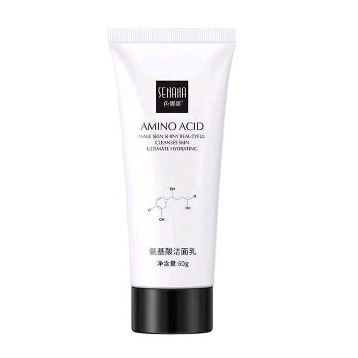 Combo 3 túyp sữa rửa mặt SENANA Amino Acid sợi tơ, dung tích 60g,giúp làm sạch sâu da mặt 1