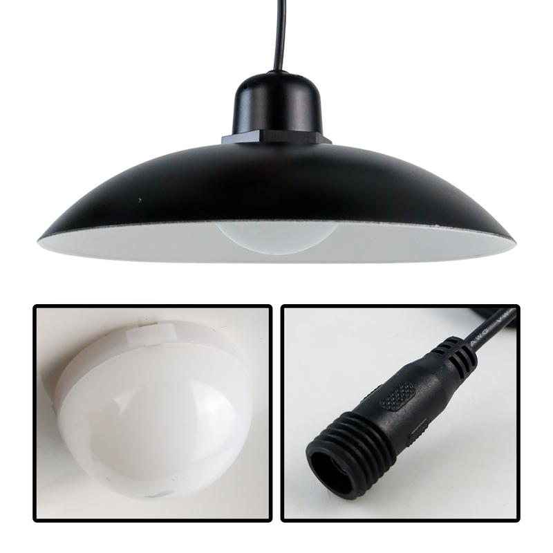 Lampu Tenaga Surya LED Lamp Solar Panel Waterproof 2 Light / LAMPU SOLAR 2 BOHLAM LED /  RETRO LAMPU TENAGA MATAHARI / LAMPU OUTDOOR / SOLAR LIGHT 4