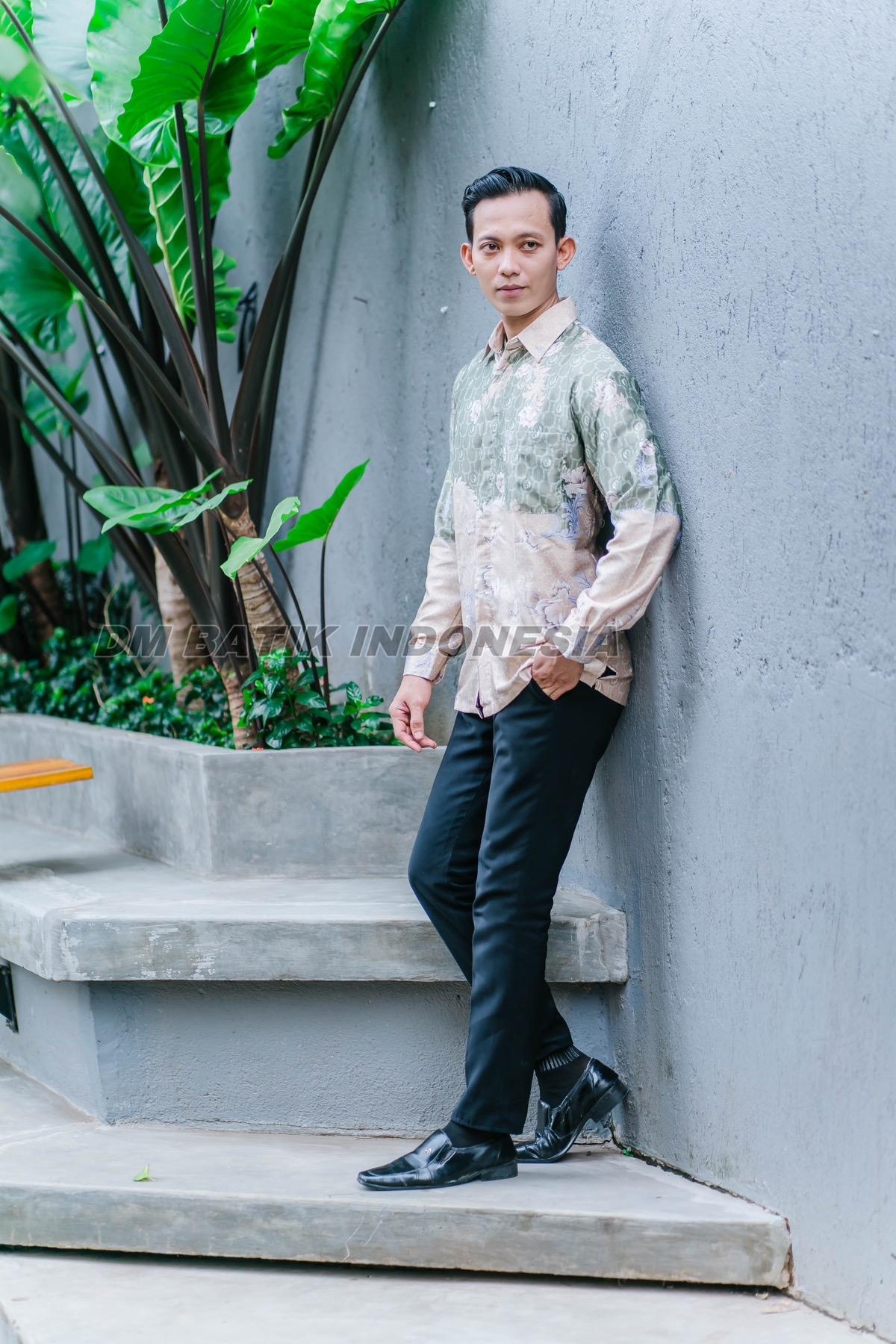 Kemeja Koko Pria Rubby Hijau