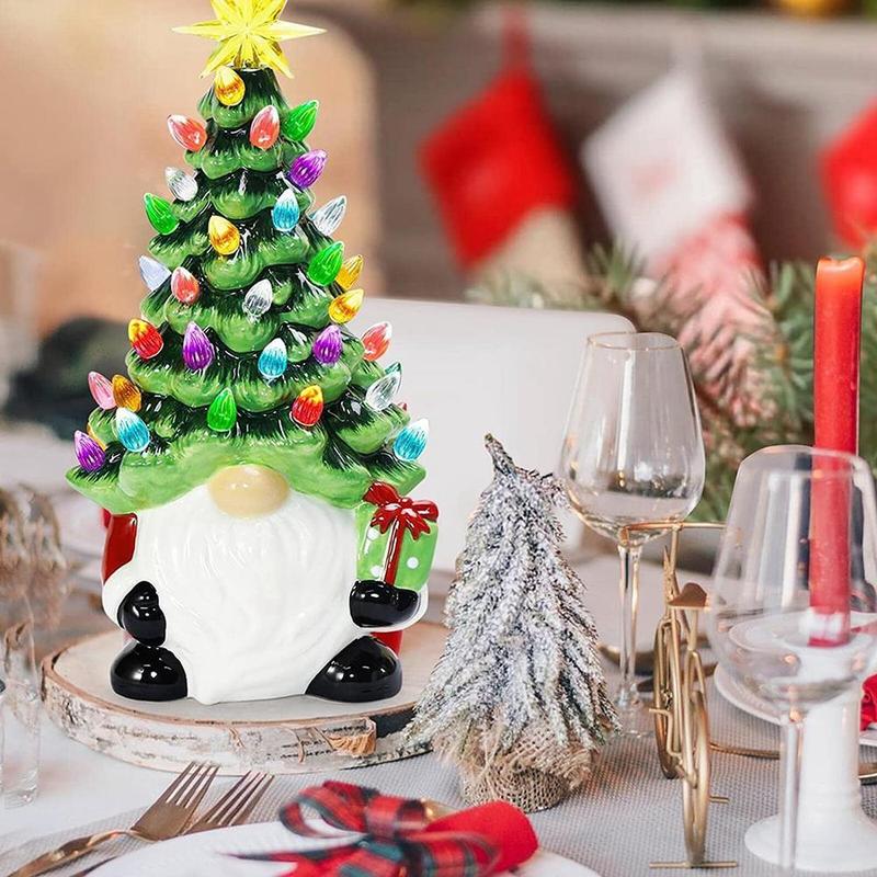 Product Introduction of Glowing Gnome Design Resin Ornament, 1 Count Cute Gnome Design Decorative Crafts, Suitable for Home Living Room Bedroom Desktop Valentine's Day Decoration, Naughty Gnomes Garden Ornament 4