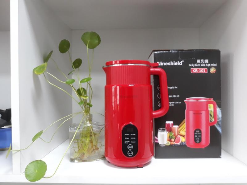 Máy Làm sữa hạt mini Nineshield, máy xay các loại hạt, rau củ, nhỏ gọn, tiện lợi, công suất đến 600W KB-101 [HÀNG MỚI VỀ]