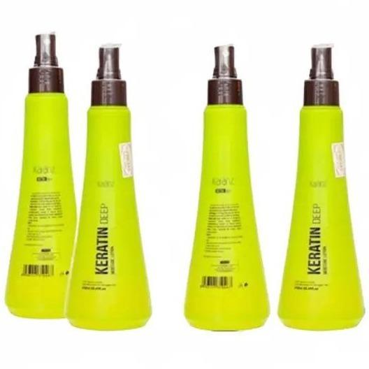 Sữa Xịt dưỡng tóc KERATIN MOISTURE LOTION KARANZ collagen giữ ẩm phục hồi tóc hư tổn 250ml