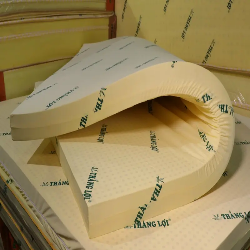 Nệm 1m x 15cm x2m cao su non THẮNG LỢI chính hãng ( quà tặng 7 món ) 2