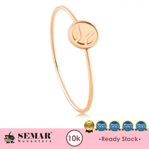 Cincin Emas Dainty Padel Tennis Ball Ring Gold 10K Semar Nusantara