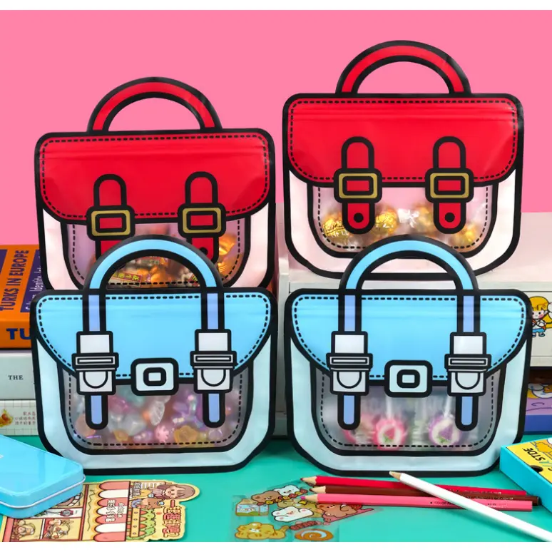 Goodie Bag Plastic Bag Kantung Snack Ulang Tahun Unik