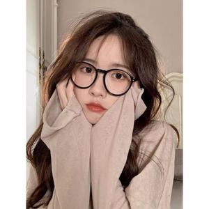 แว่นตาป้องกันแสงสีฟ้า, กระจกแบนรอบ, สำหรับผู้ชายและผู้หญิง, สไตล์เรโทร, การออกแบบเมาท์แว่นตาป้องกันแสง, ผิวเดียวกัน, เหมาะสำหรับสายตาสั้น