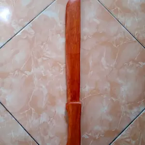 Golok kayu jati mainan peragaan latihan BELADIRI IPSI/golok mainan Silat