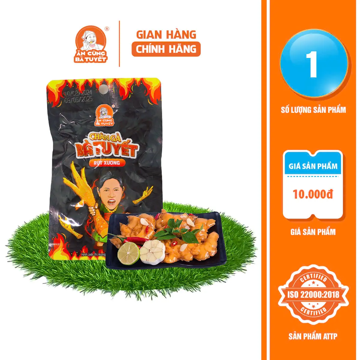 CHÂN GÀ TÊ CAY BÀ TUYẾT- ĐỒ ĂN VẶT -ĂN CÙNG BÀ TUYẾT