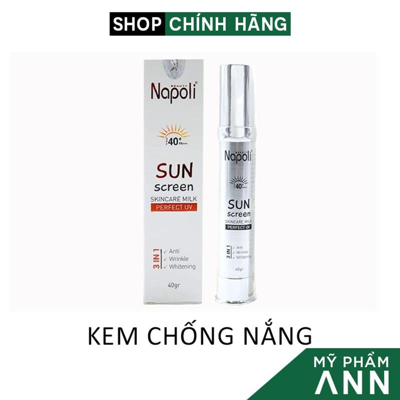 Kem Chống Nắng Hải Âu Việt Dạng Sữa Napoli Chính Hãng 40g
