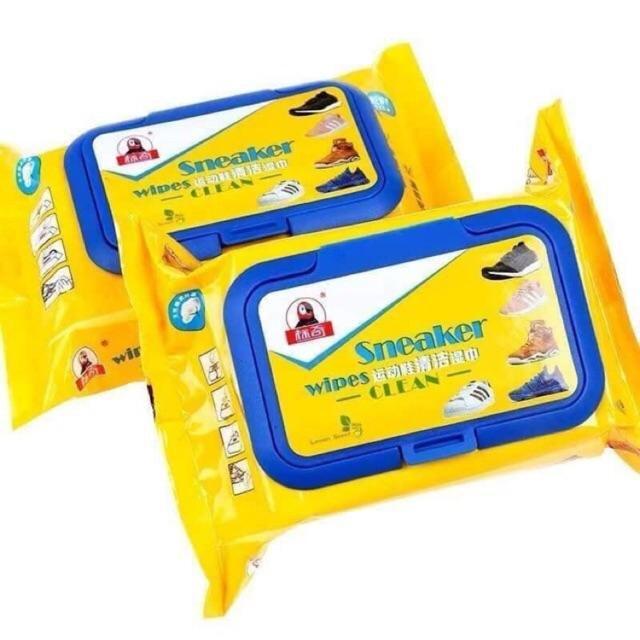 Khăn giấy ướt lau giày Sneaker Wipes Clean siêu sạch 7
