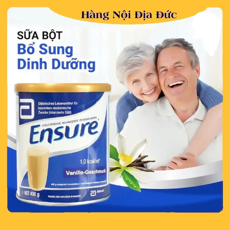 [Date mới nhất 2026] Sữa Bột Ensure Đức 400g - Nội địa Đức
