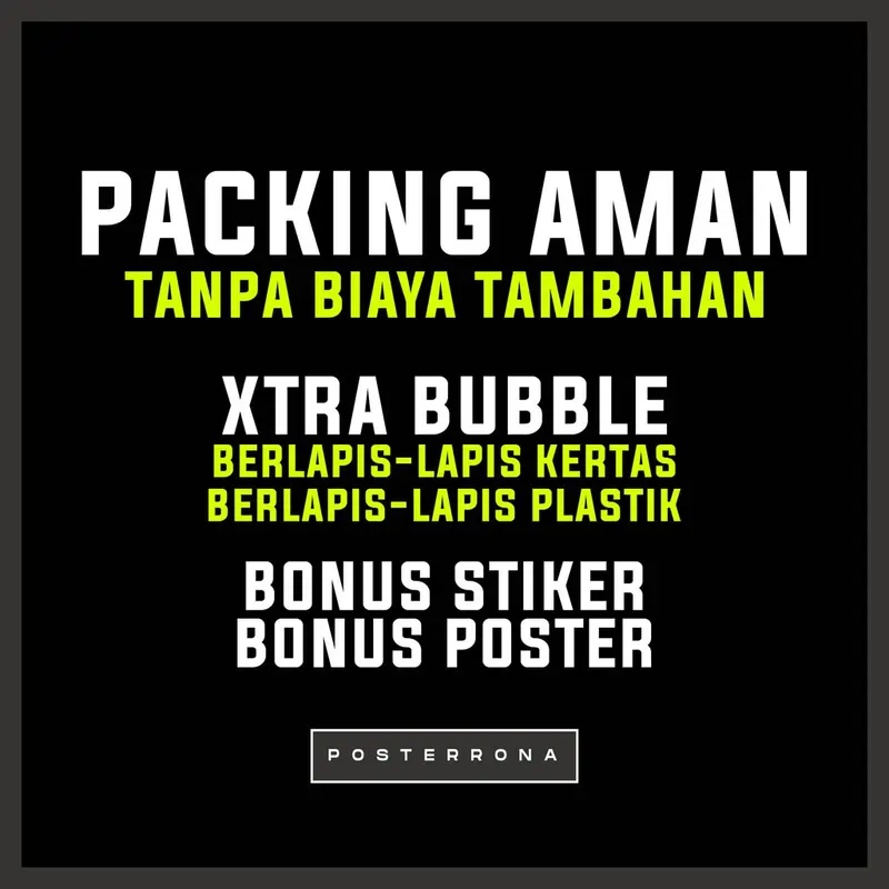 [50 PCS] Poster Stiker Monochrome Band Rock/Metal/Punk/Hardcore/Skinhead - Kertas Art Album Series Polaroid 1